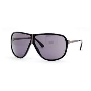 Valentino 1200 Black Ruthenium / Smoke Sunglasses
