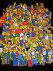 THE SIMPSONS CHARACTERS T SHIRT SIZE LARGE NEW