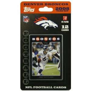  Denver Broncos 2008 Topps Team Set Collectible Cards 