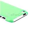 Clear Green Slim Hard Snap on Case Cover+Privacy Filter For iPod touch 