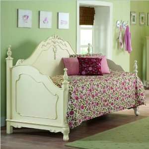   Homelegance Cinderella Wood Daybed in Ecru Finish Furniture & Decor