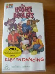 Keep On Dancing ~ The Hooley Dooleys ~ PAL VHS Video  