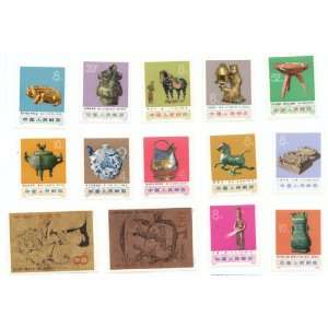  Collection of 21 single stamps & 3 blocks of 4 from PR 