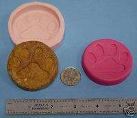 Silicone Paw 1 oz Soap Candle Candy Embeds Molds  
