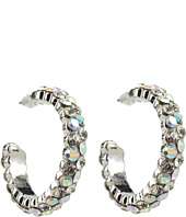 Nocona   Small Crystal Hoop Earrings