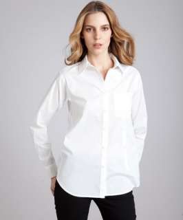 Marc by Marc Jacobs white cotton Flynn Lawn shirt   up to 70 