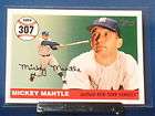 Mickey Mantle 2007 Topps Home Run History #MHR307 New Y