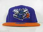 New NBA CHARLOTTE HORNETS SnapBack MITCHELL & NESS Purple Diamond Hat 
