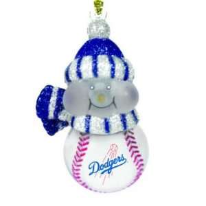 LOS ANGELES DODGERS LIGHT UP CHRISTMAS ORNAMENTS (3 