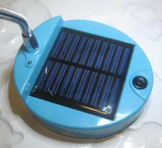   Foldable Solar 8 Led Table Light Reading Lamp(Greem /blue)  