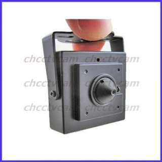 Mini 540TVL CCD 2.8mm Pinhole Lens Audio HD Camera Mic  