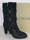 crew miller motorcycle heel black short boots 7 5 returns not 