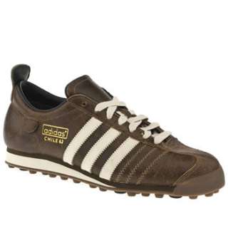 Adidas Original Chile 62 Brown Mens New Trainers Shoes  