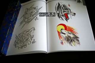 Tattoo Flash Book Art Magzine Sketch Wolf Design Amazin  