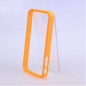   Silicone Plastic Case For Apple iPhone 4G Cell Phones & Accessories