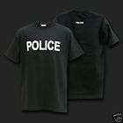 BLACK POLICE OFFICER T SHIRT T SHIRTS SHIRT   4 SIZES