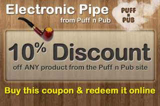 Electronic Cigarettes Disposable, 5 for $39.99   10% off coupon for 