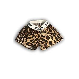  20108 Leopard Boxer Shorts Clothes for 14   18 Stuffed 