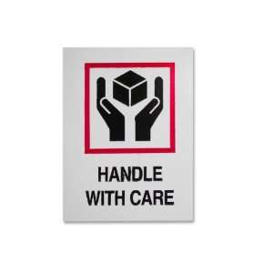  Tatco Products 10942 Shipping Label, Handle With Care, 3 