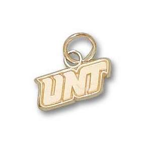  North Texas Mean Green Solid 10K Gold UNT 3/16 