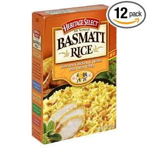 Heritage Select Basmati Rice, Roasted Chicken and Herb, 6.5 Ounce 