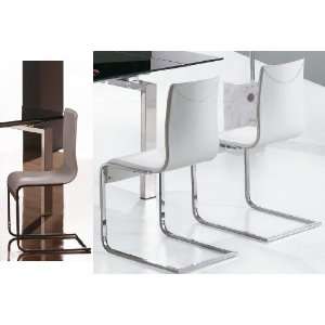  Y022 White modern dining chair