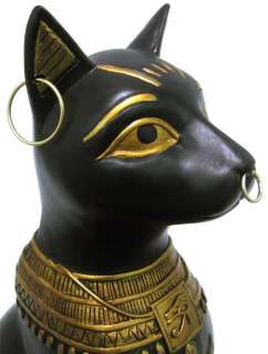 Egyptian Bastet Cat Statue Deity Sun Goddess Bast  