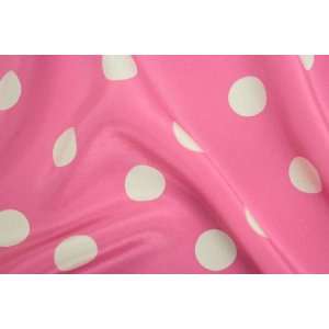  Crepe De Chine Coin Dots Fabric