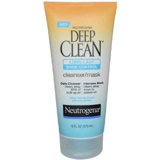 Neutrogena Deep Clean Long Last Shine Control, Cleanser / mask, 6 