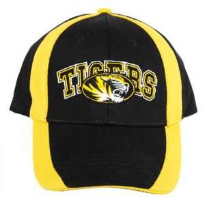  NCAA MISSOURI TIGERS TRUMAN BLACK YELLOW COTTON HAT CAP 