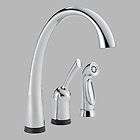 Delta 4380T DST Pilar Chrome Single Handle Kitchen Faucet with Touch2O 