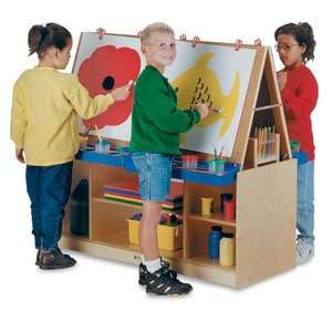    Childrens Tabletop Easel   Dry Erase Panel Arts, Crafts & Sewing