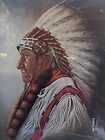 Indian Chief in full tribal gear