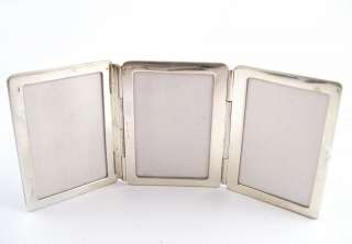 Tiffany & Co Sterling Silver 3 Part Pocketbook or Vanity Folding 
