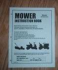 murray riding mower manuals  