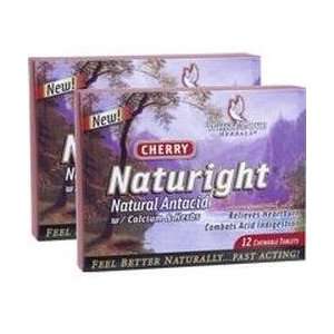  Naturight Natural Antacid, Cherry 12 Ct 