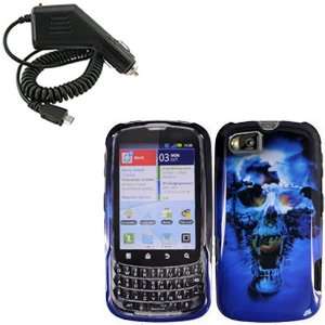   Case Faceplate Cover + Rapid Car Charger for Motorola Admiral XT603