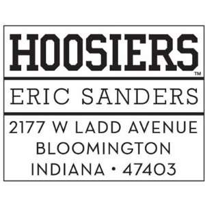  Indiana Hoosiers Rectangle Collegiate Snap Stamp
