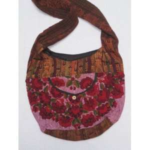  Andean Hand Embroidered Purse with Flowers Everything 