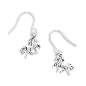  Unicorn Earrings on French Wire Jewelry
