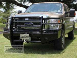 New Ranch Hand Winch Front Bumper 2011 2012 Ford F250 F350 Super Duty 