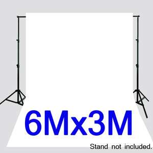 Photographic Lights 10X20 White Background Stand Muslin Backdrop 