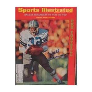  Walt Garrison autographed Sports Illustrated Magazine 