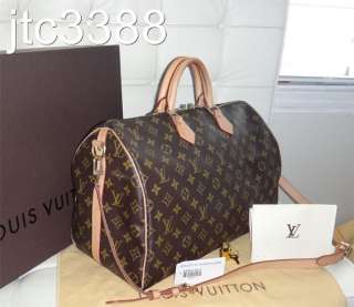 2012 BOX RECEIPT Louis Vuitton Speedy 40 w/ STRAP Bandouliere Keepall 