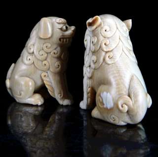 OUTSTANDING Antique Qing Dynasty Foo Lions ~Very Rare~  