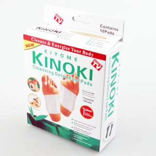 KINOKI Cleaning detox foot pads x10 work when you sleep  