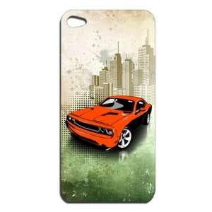   Car Challenger Vinyl Skin for iPhone 4 and iPhone 4S Automotive