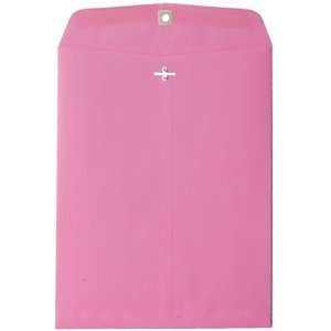  10 x 13 Open End Catalog Clasp Ultra Pink Paper Envelope 
