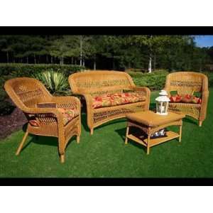   Portside 4 Piece Seating Set   Southwest Amber Patio, Lawn & Garden
