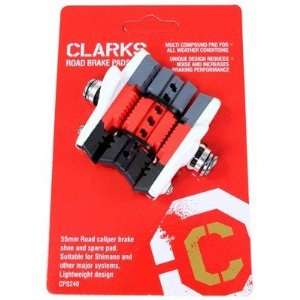 Brake Pads Clarks Road 55mm Shimano w/ Spare Pads  Sports 